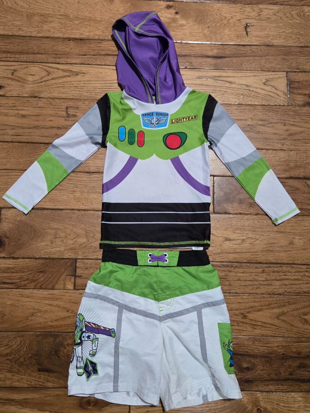 Disney Store Buzz Lightyear Swim Set 5/6